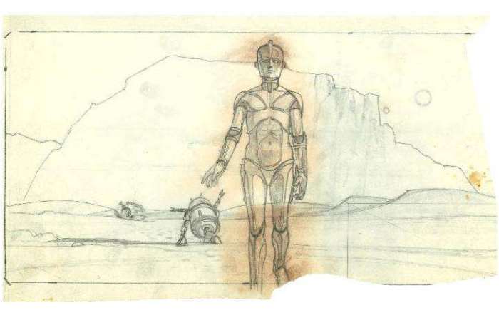 Concept Art Of The Star Wars Droids