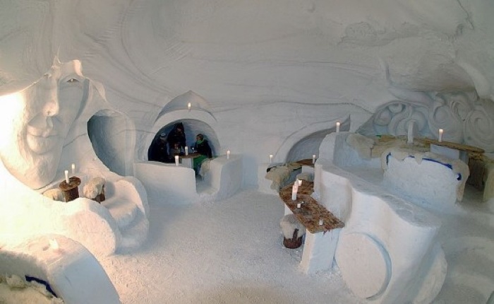 Luxury Iglu-Dorf Lobby