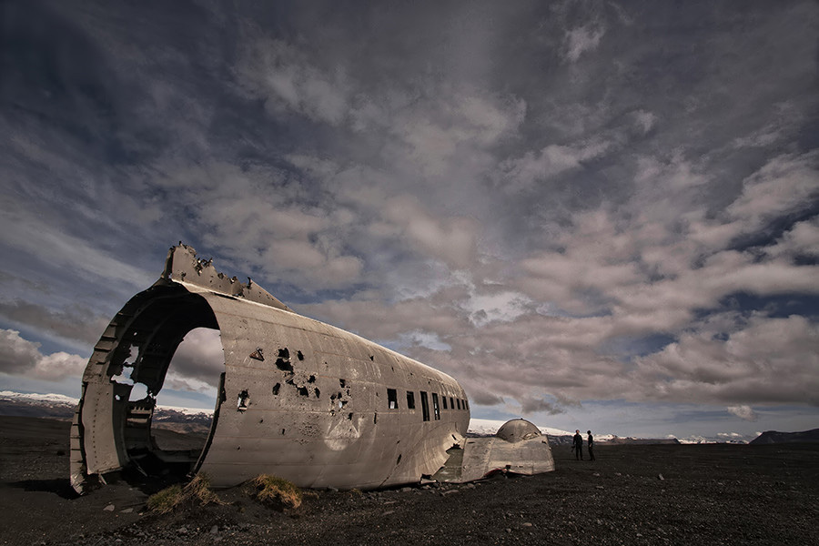 Abandoned Iceland DC3 Shell