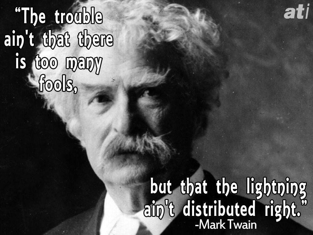Best Insults From Mark Twain