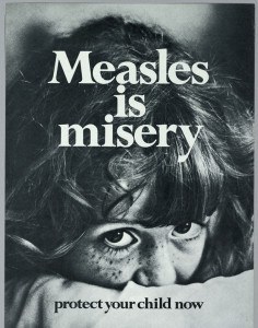 History of Measles Poster