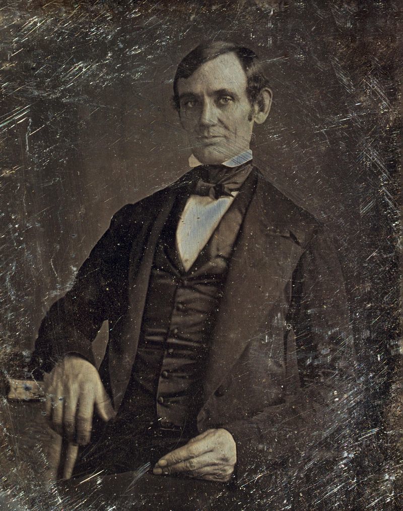 Abraham Lincoln Photos First Portrait