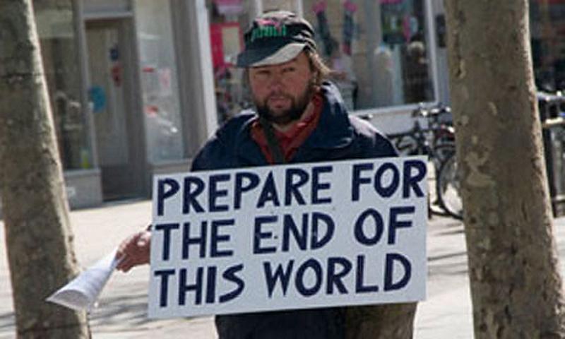 Failed Doomsday Predictions End Man