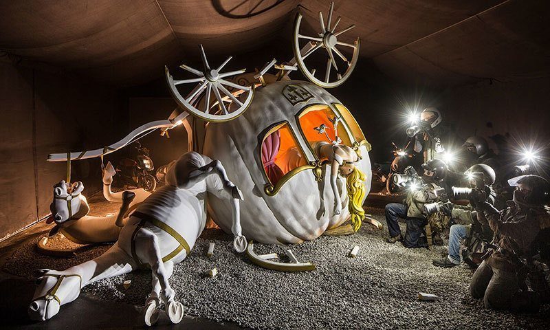 Banksy Dismaland Carriage