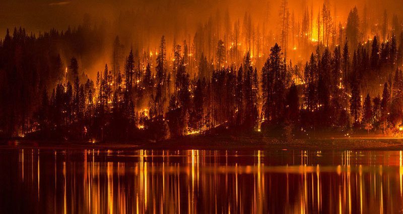 Og Summer Weather 2015 Northern California Wildfire Bass Lake