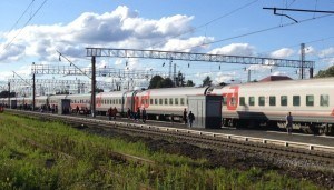 Transsiberian Railway Rural Stop