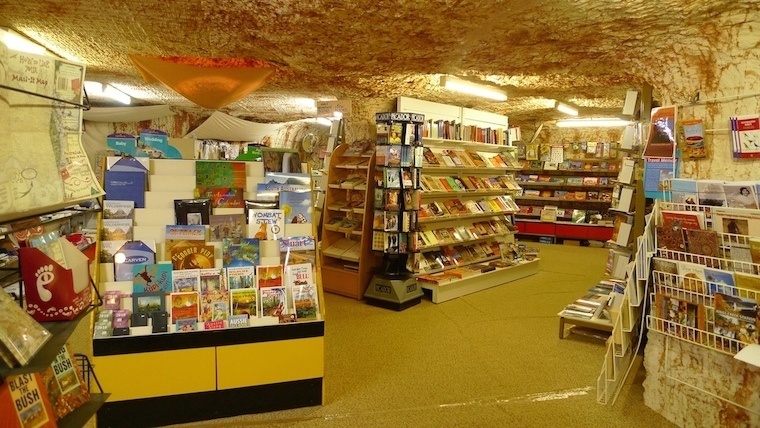 Bookstore In Coober Pedy Australia