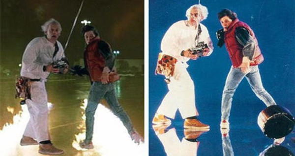 Back To The Future Blue Screen Og