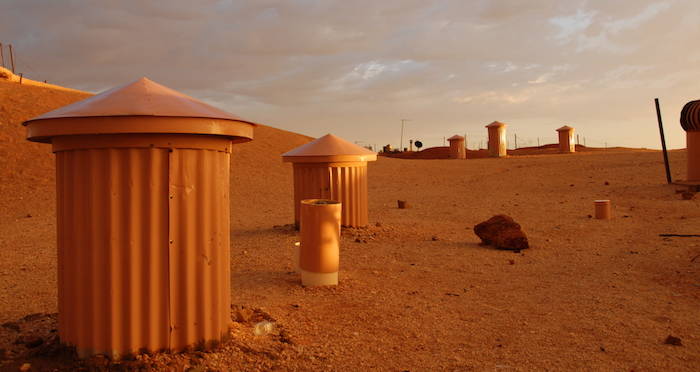 Coober Pedy Chimneys