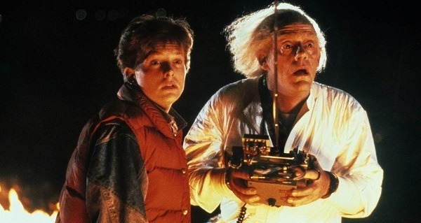 Marty Mcfly Doc Brown