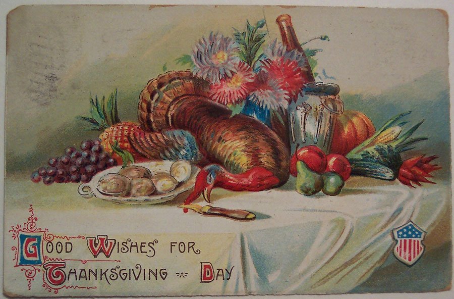 Weird Thanksgiving Photos Dead Table