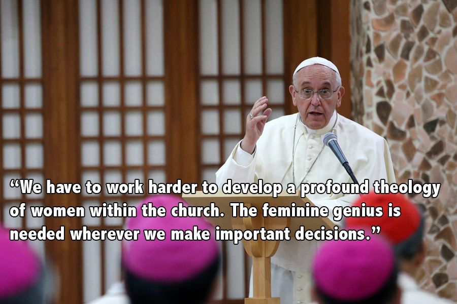 Pope Francis Quotes On Women