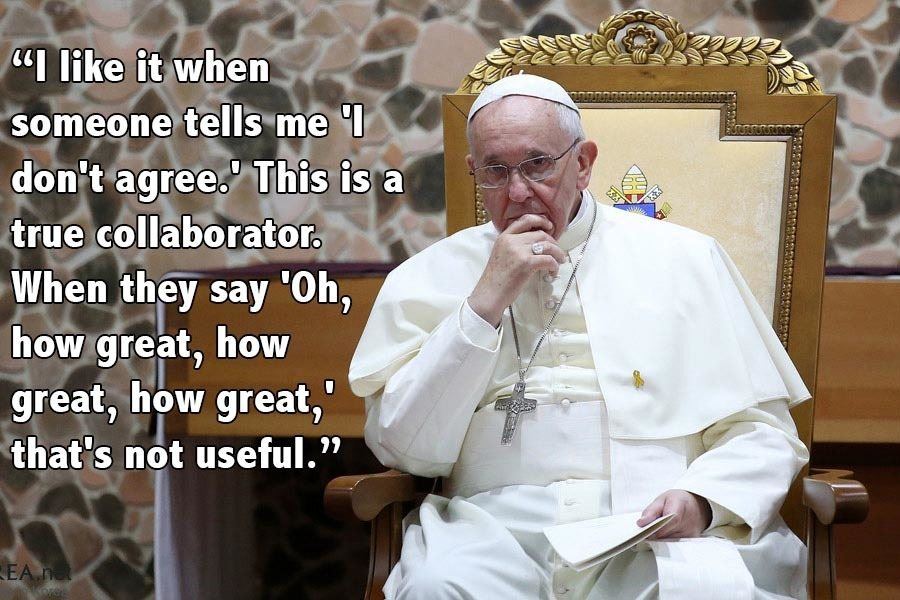 Pope Francis Progressive Quotes Thought