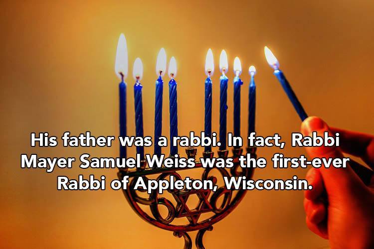 Harry Houdini Facts Menorah