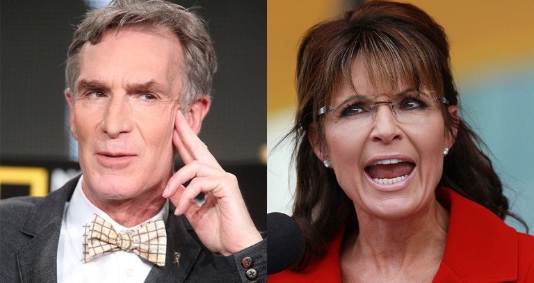 Sarah Palin Bill Nye