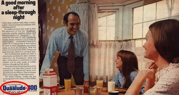 Vintage Quaaludes Ad
