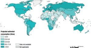 Alcohol Consumption Map