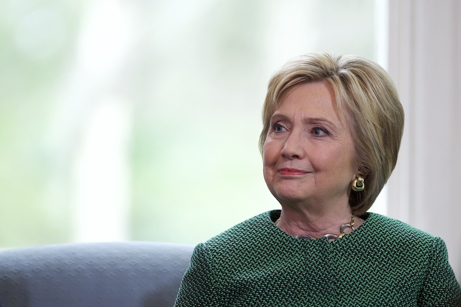 Hillary Sitting