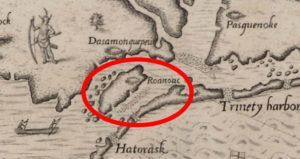 Roanoke Map