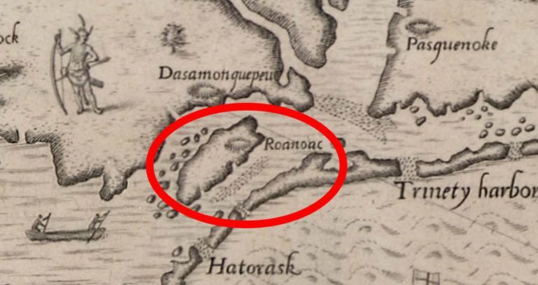 Roanoke Map