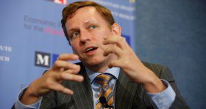 Peter Thiel Hands