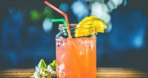 Pink Lemonade Mason Jar