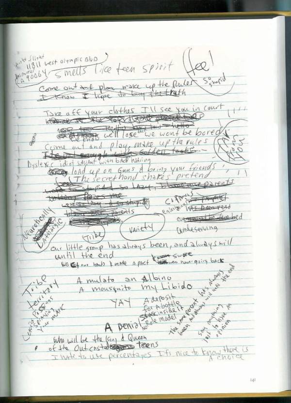 Kurt Cobain Journals