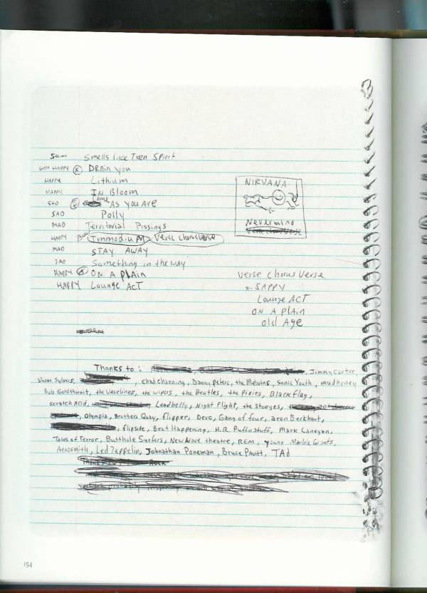 Journals Of Kurt Cobain
