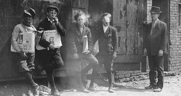 Newsies Smoking Pipes