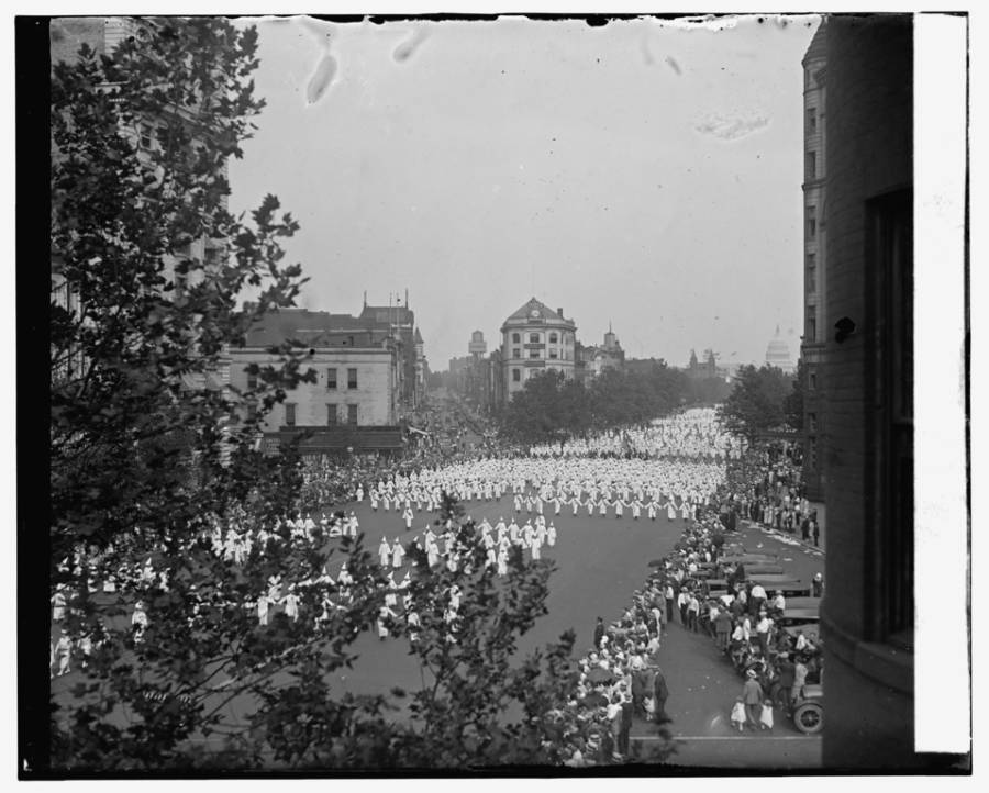 Approaching Crowd