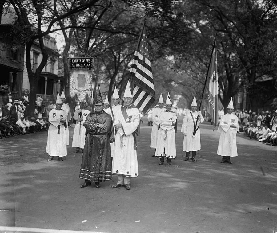 Holding Flags