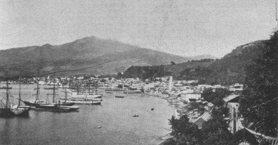 Before Mt Pelee Harbor