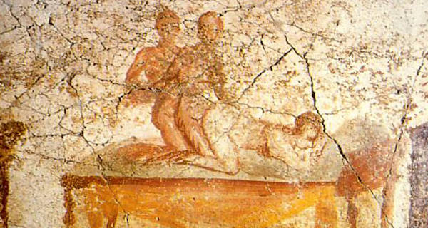 Pompeii Threesome Cropped