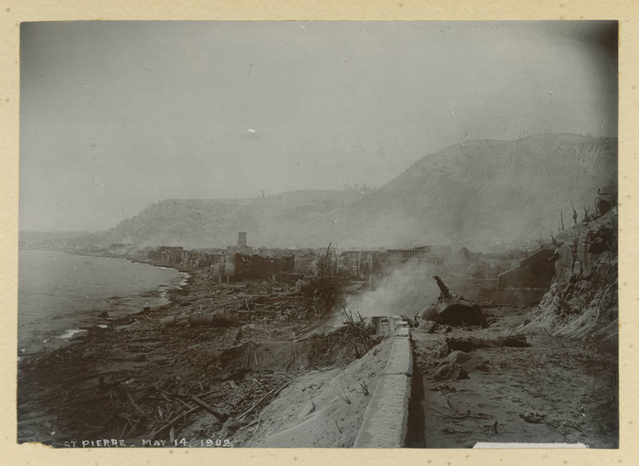 St Pierre After Eruption