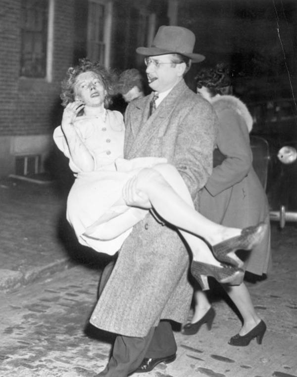 Burned Woman Cocoanut Grove