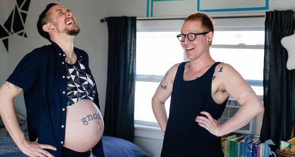 Pregnant Trans Man Cropped