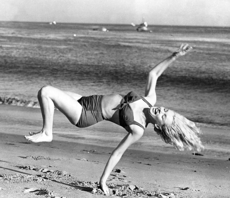 Playing On The Beach