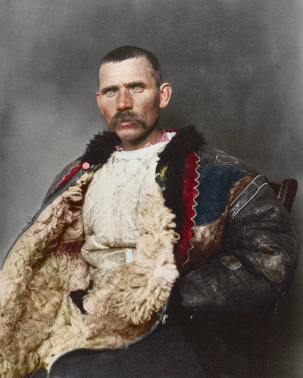 Romanian Shepherd Portrait