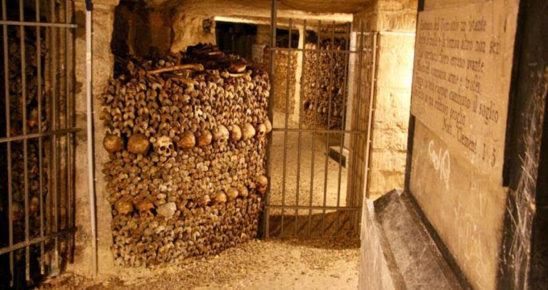 The Paris Catacombs Featured