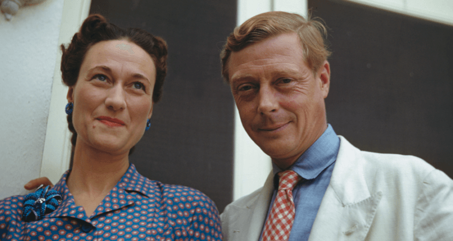 Edward VIII with Wallis Simpson