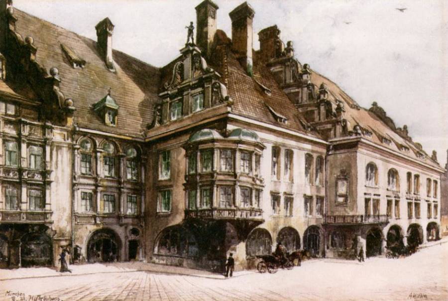 Hofbrauhaus Munich Painting