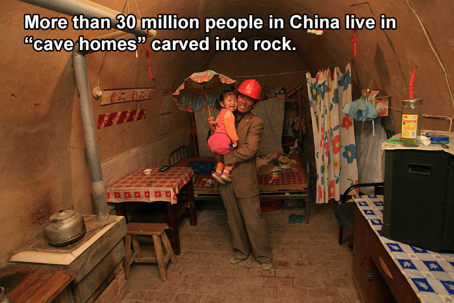 Cave Homes In China