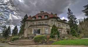 Pittock Mansion Stormy