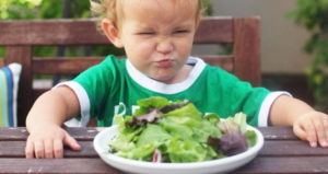 Child Dislikes Salad