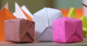 Waterbomb Origami Folds