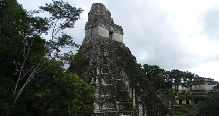 Mayan City Pyramid