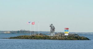 Statue On Rat Island