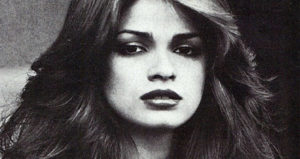 Gia Carangi Closeup Bandw