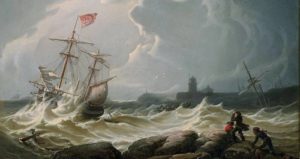 Merchant Royal Robert Salmon Painting