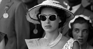 Princess Margaret Bored In Sunglasses